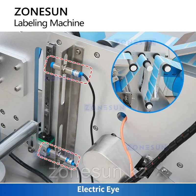 ZONESUN ZS-TB890 Автоматическая этикетировочная машина для рулонов с функцией подсчета рулонов