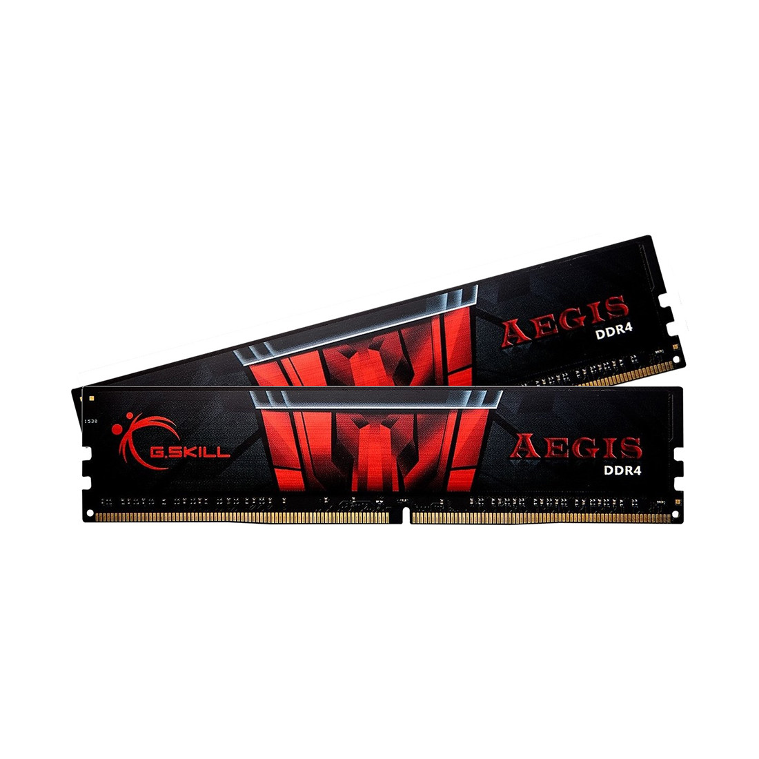 Комплект модулей памяти G.SKILL Aegis F4-2400C15D-16GIS, DDR4, 16GB, Kit 2x8GB, 2400MHz