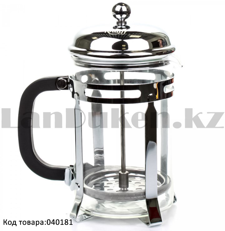 Заварник френч-пресс из нержавеющей стали (пресс для чая и кофе) JML 800 ml