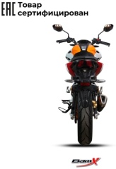 Мотоцикл Honda BX 200R оранжевый, белый3
