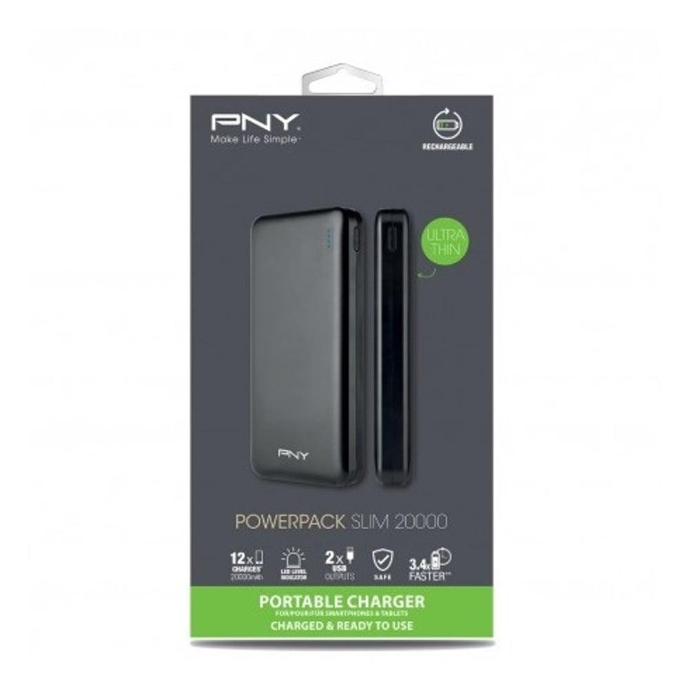 PNY Power Bank 20000mAh Black PB2000014SLMK01RB