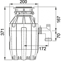 Измельчитель мусора FRANKE TE 751