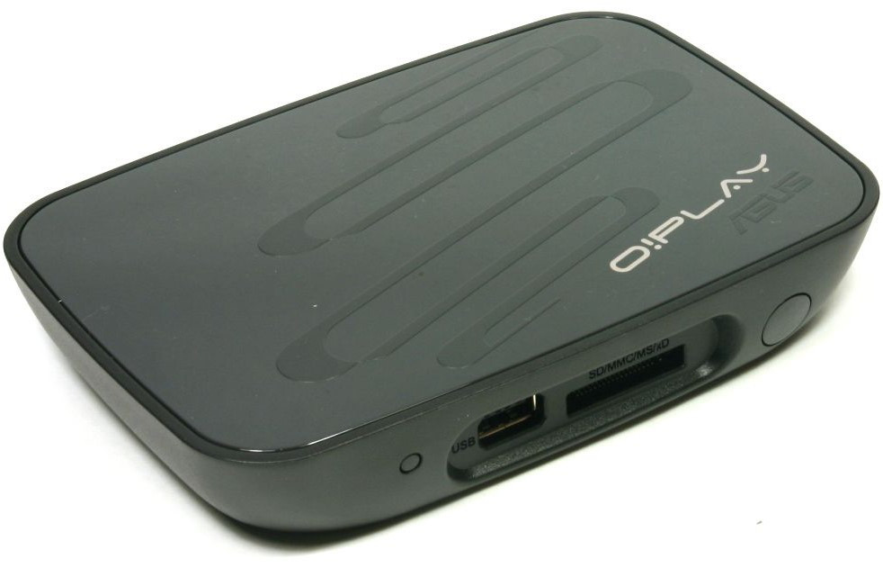 Медиаплеер ASUS O!Play Mini/1A ,AV HDD player, HD1080p, MPEG/JPEG/H.264, USB2.0, CardReader, remote