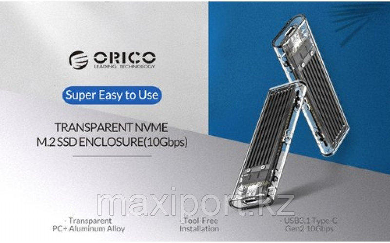 Внешний корпус NVMe M.2 SSD ORICO TCM2