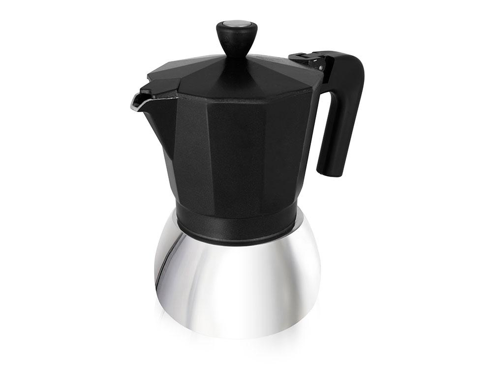 Гейзерная кофеварка «Arabica», 300 мл, черный/серебристый