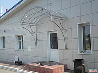 Козырьки из нержавеющей стали, черного металла1