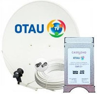 Комплект спутникового оборудования OTAU TV CI+ DVB-S2, 60 см