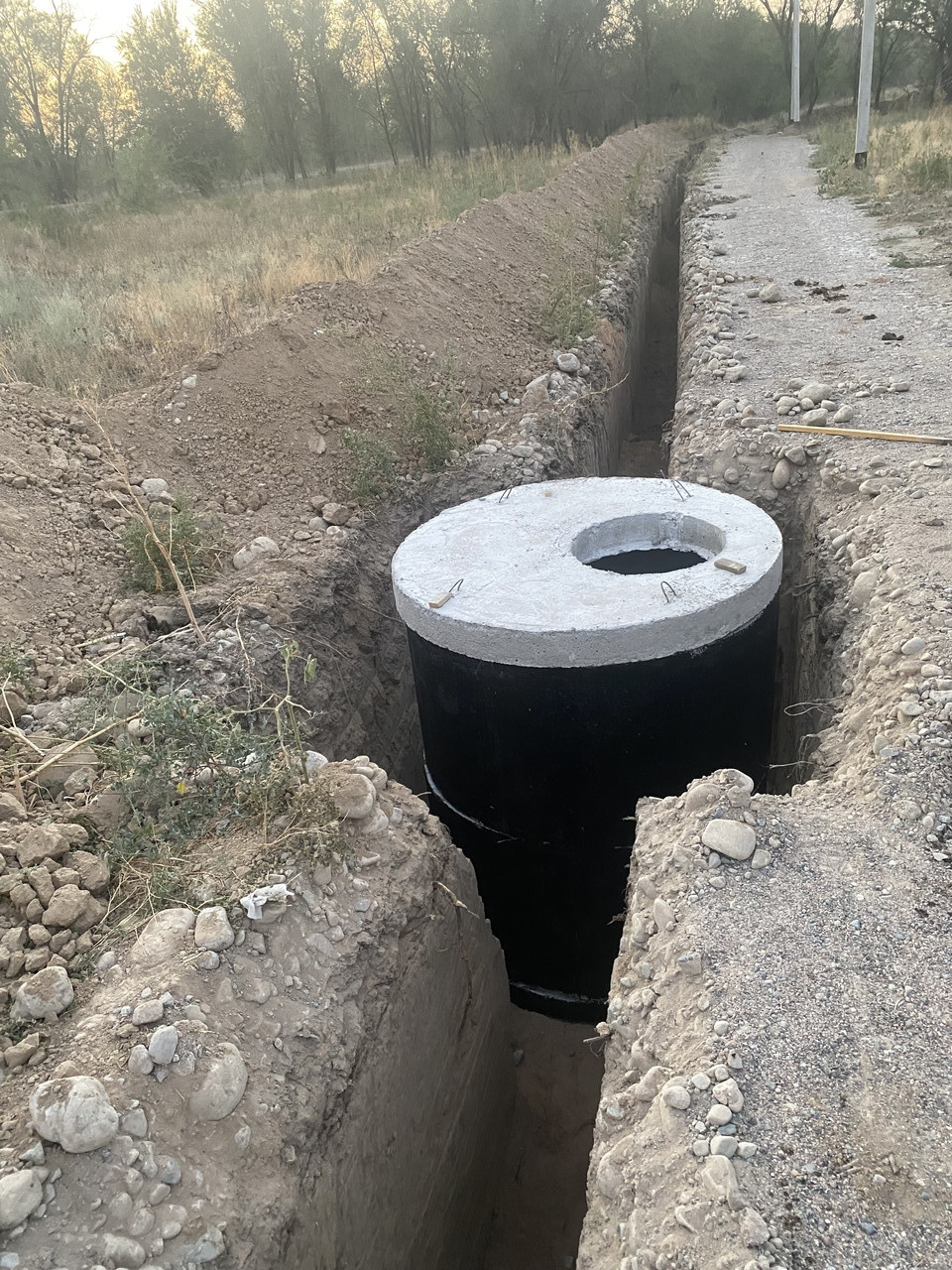 Строительство наружного водопровода и канализации (НВК)