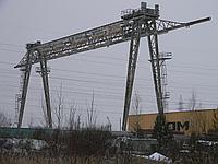 Кран специальный козловой двух консольный электрический КС50-42