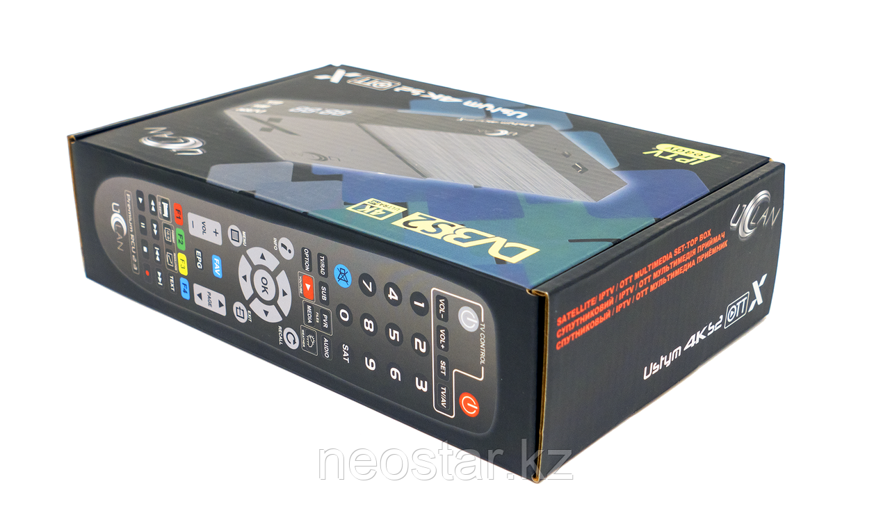 Спутниковый ресивер Uclan Ustym 4K S2 OTT X