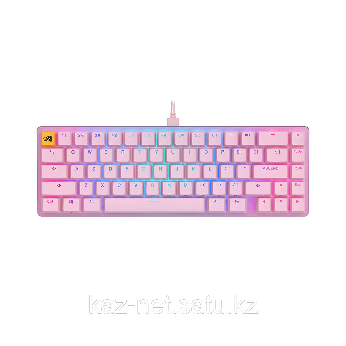 Клавиатура Glorious GMMK2 Compact Pink (GLO-GMMK2-65-FOX-P)