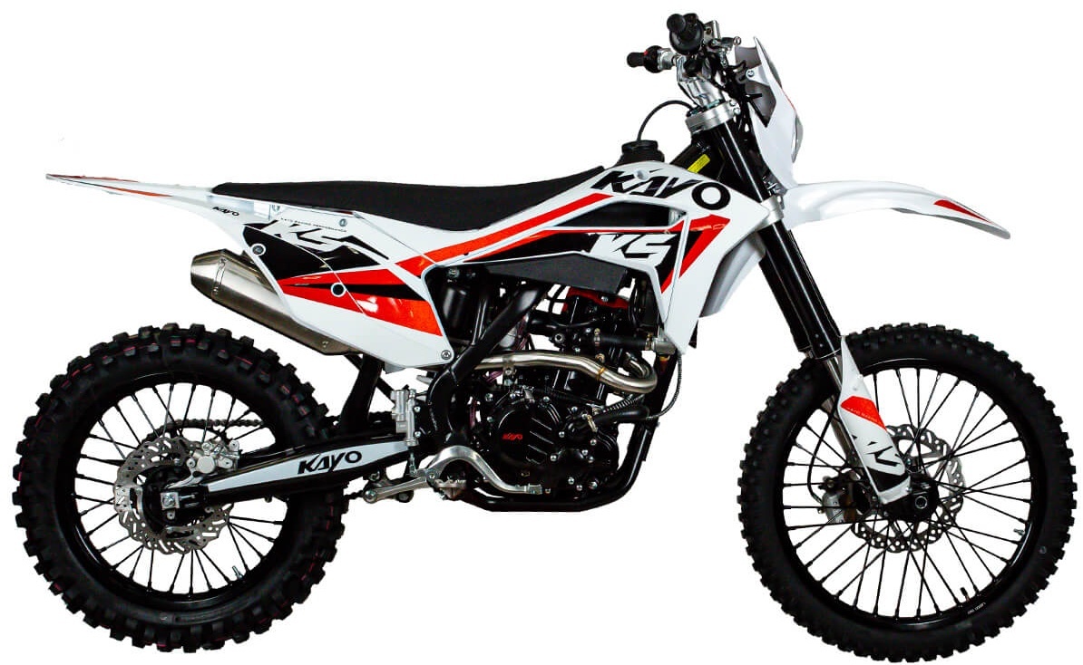 Мотоцикл KAYO K5 NB300 белый