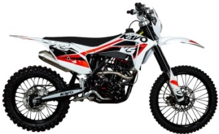 Мотоцикл KAYO K5 NB300 белый2