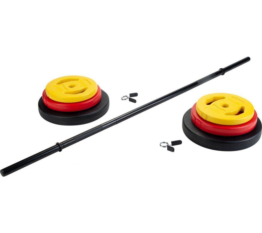 Штанга для аэробики Боди памп PURE2IMPROVE CEMENT BARBELL SET 20KG