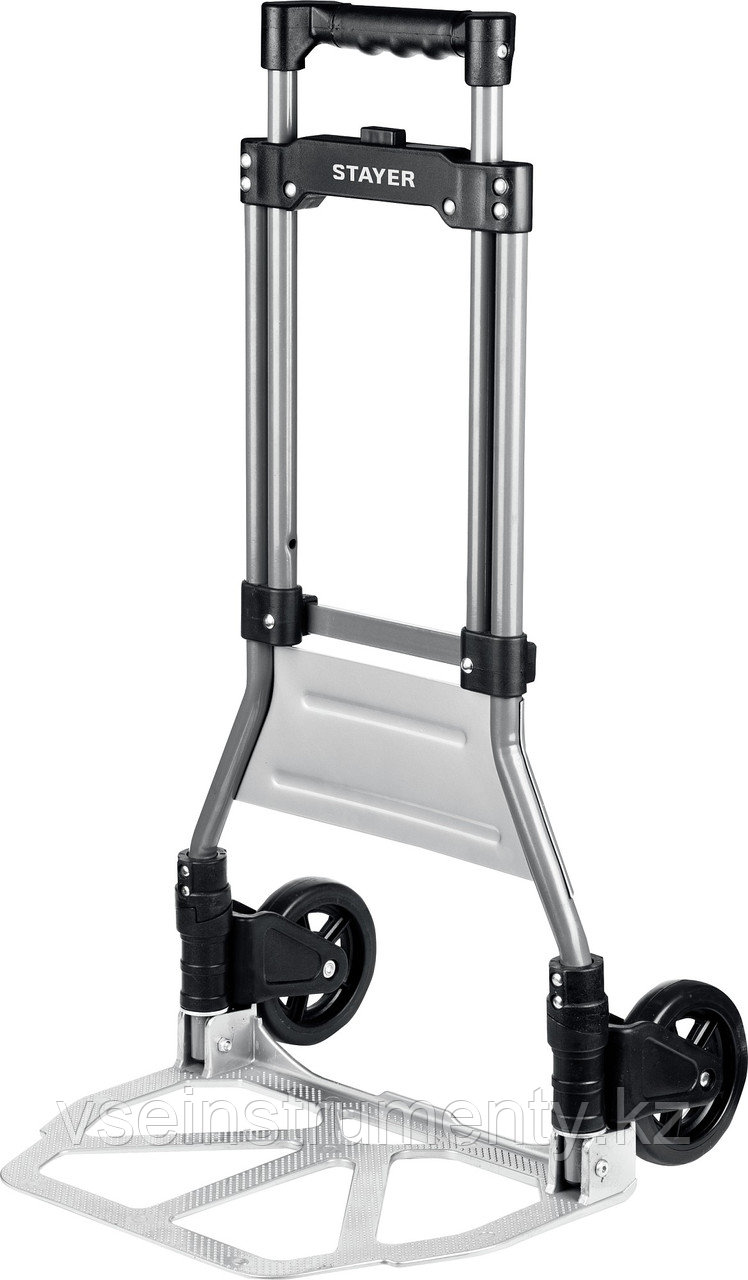 STAYER PROTruck, до 90кг, каркас из стали, платформа из алюминия, платформа 39х28см, колеса d13см, вес 4кг,