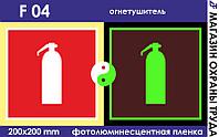 Светящиеся знаки пожарной безопасности1