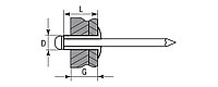 KRAFTOOL Alu (Al5052), 4.0 x 12 мм, 1000 шт, алюминиевые заклепки (311701-40-12)2