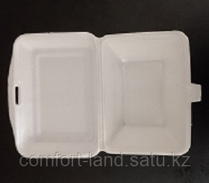 Ланч бокс из ВПС 192х250х45 (100 шт в упаковке)