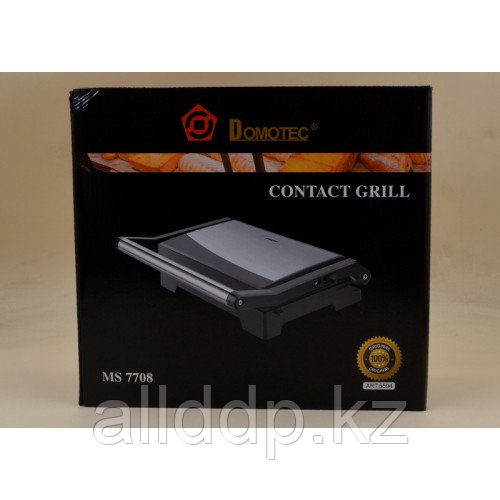 Гриль контактный Domotec MS 7708