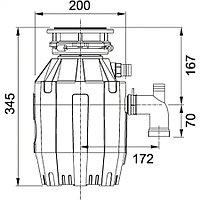 Измельчитель отходов Franke Turbo Elite TE-502