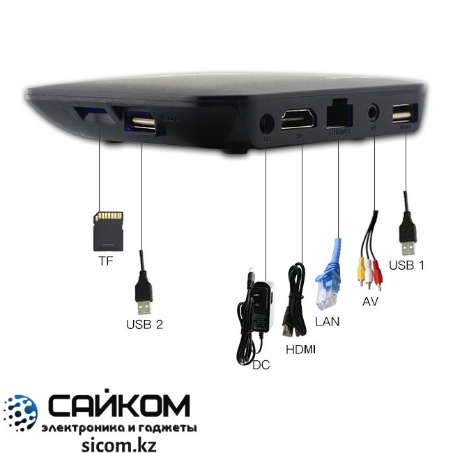 ANDROID TV BOX M16 4K Ultra HD, ВКонтакте, Инстаграм, Огромный функционал