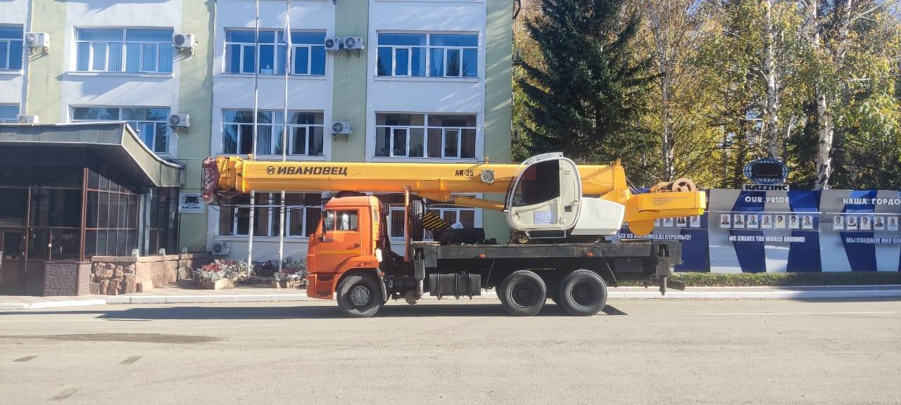 Услуги спецтехники автокран