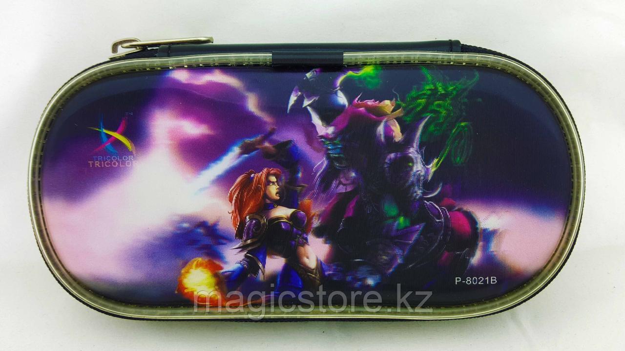 Чехол на молнии с картинкой PSP Slim 2000/3000 Case picture, War Craft