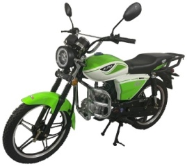 Мотоцикл Peda Alpha RX 125 зеленый