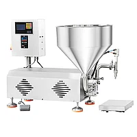 ZONESUN ZS-RPW1Z Настольная роторно-кулачковая машина для взвешивания и фасовки пасты