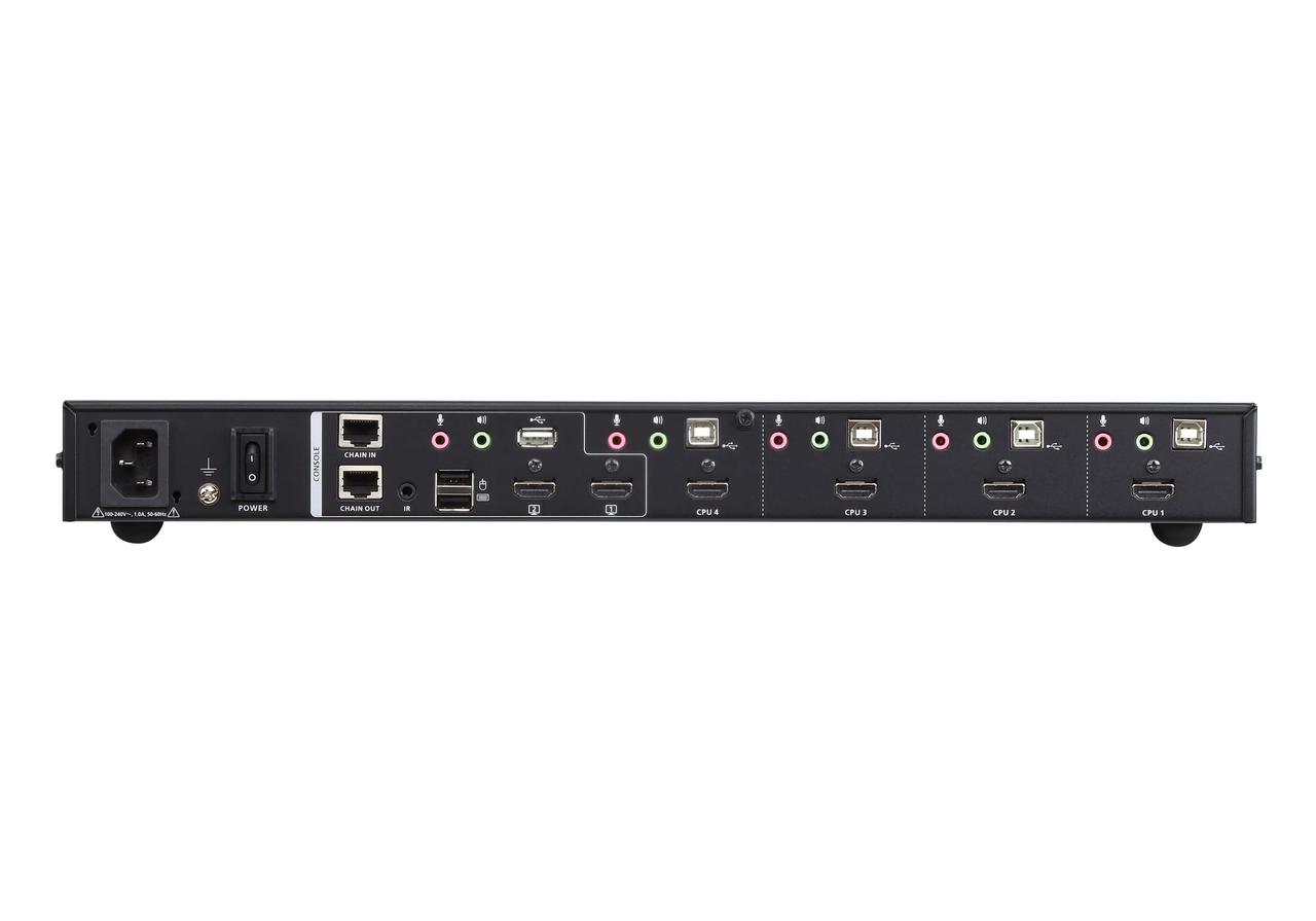 4-канальный 4K HDMI многооконный процессор с функцией KVM CM1284 ATEN