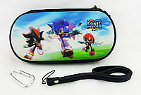Чехол на молнии с 3D картинкой PSP 1000/2000/3000 3in1 3D picture, Sonic Heroes