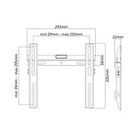 Кронштейн Brateck LP43-22 для ТВ и мониторов, 23"-42"1