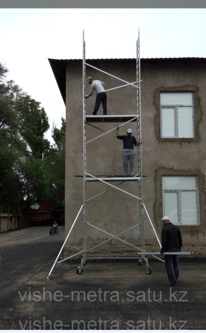 Аренда алюминиевых лесов на колесах