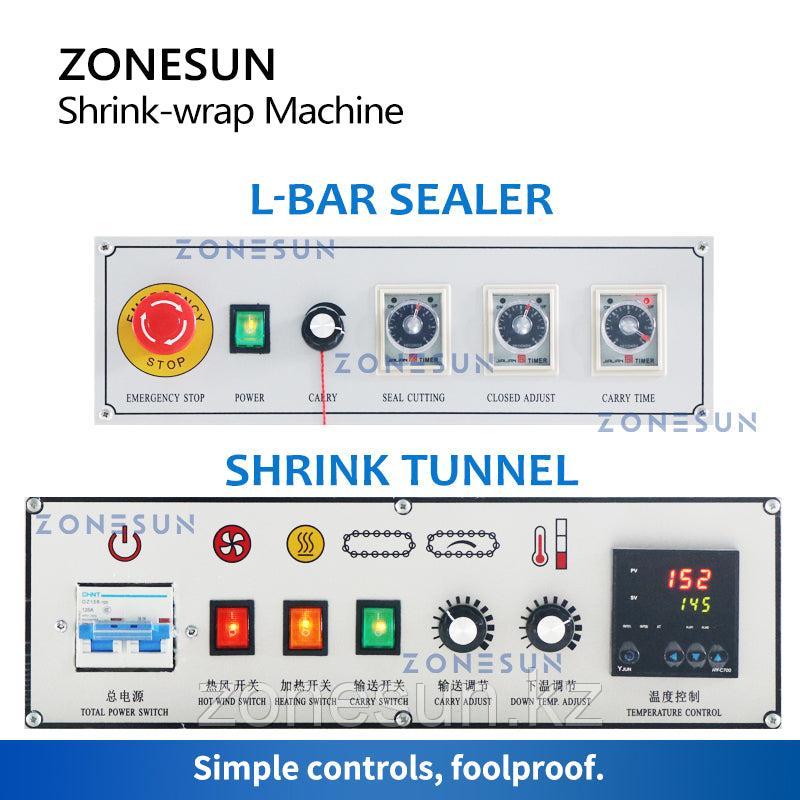 ZS-SPL3 ПВХ И ПОЛИОЛЕФИНОВАЯ ПЛЕНКА L-ОБРАЗНАЯ ТЕРМОУСАДОЧНАЯ МАШИНА ДЛЯ ЗАПАЙКИ И РЕЗКИ