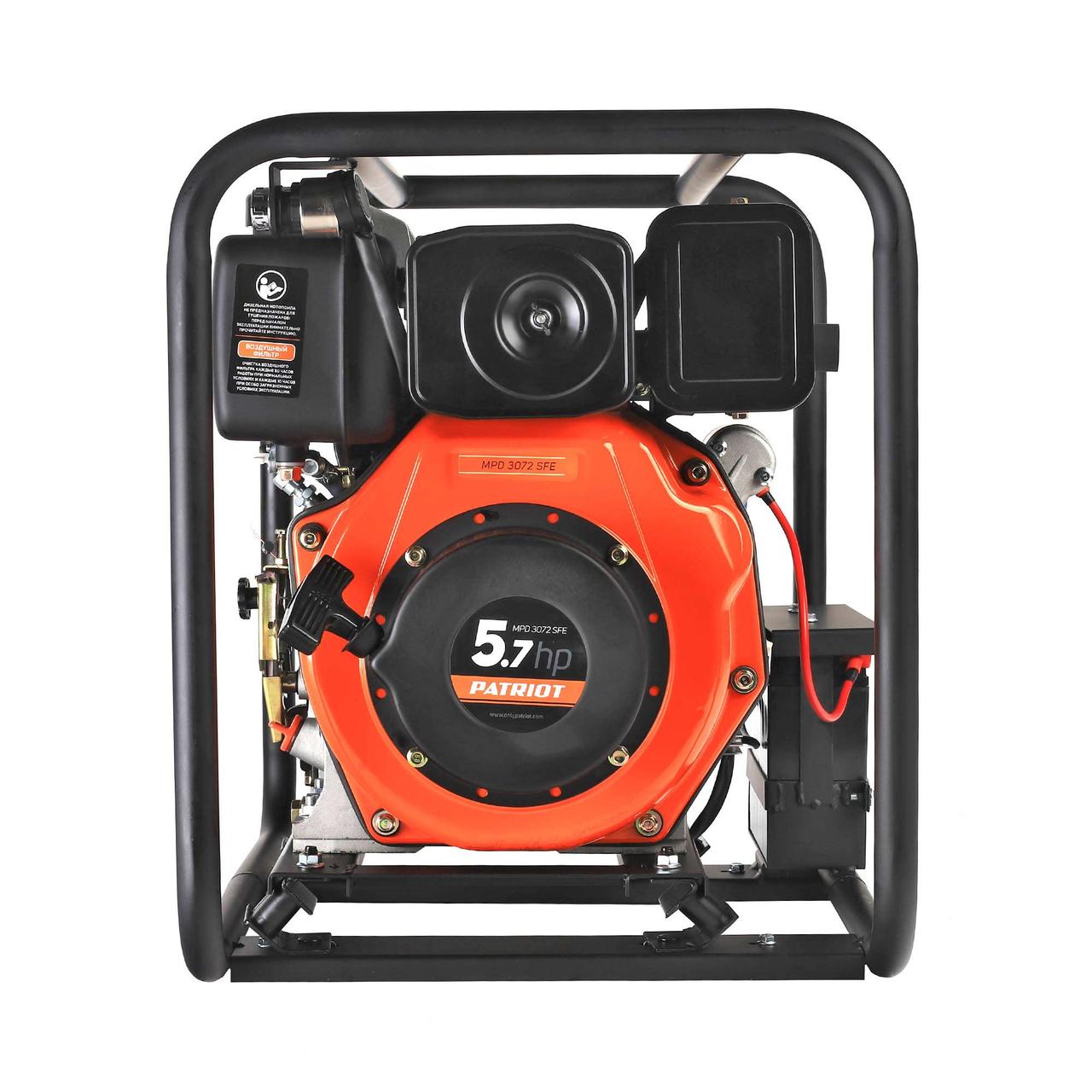 Мотопомпа дизельная PATRIOT MPD 3072 SFE (335101650)