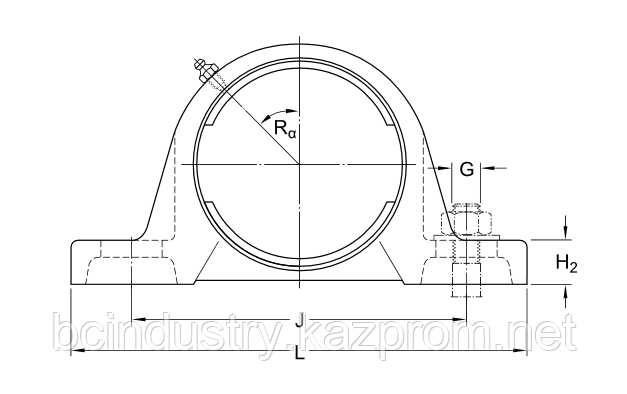 SY 512 M корпус подшипника SKF