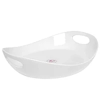 Блюдо глубокое с ручками 26 см Royal White TU1281-2 (набор 4шт) TUDOR4