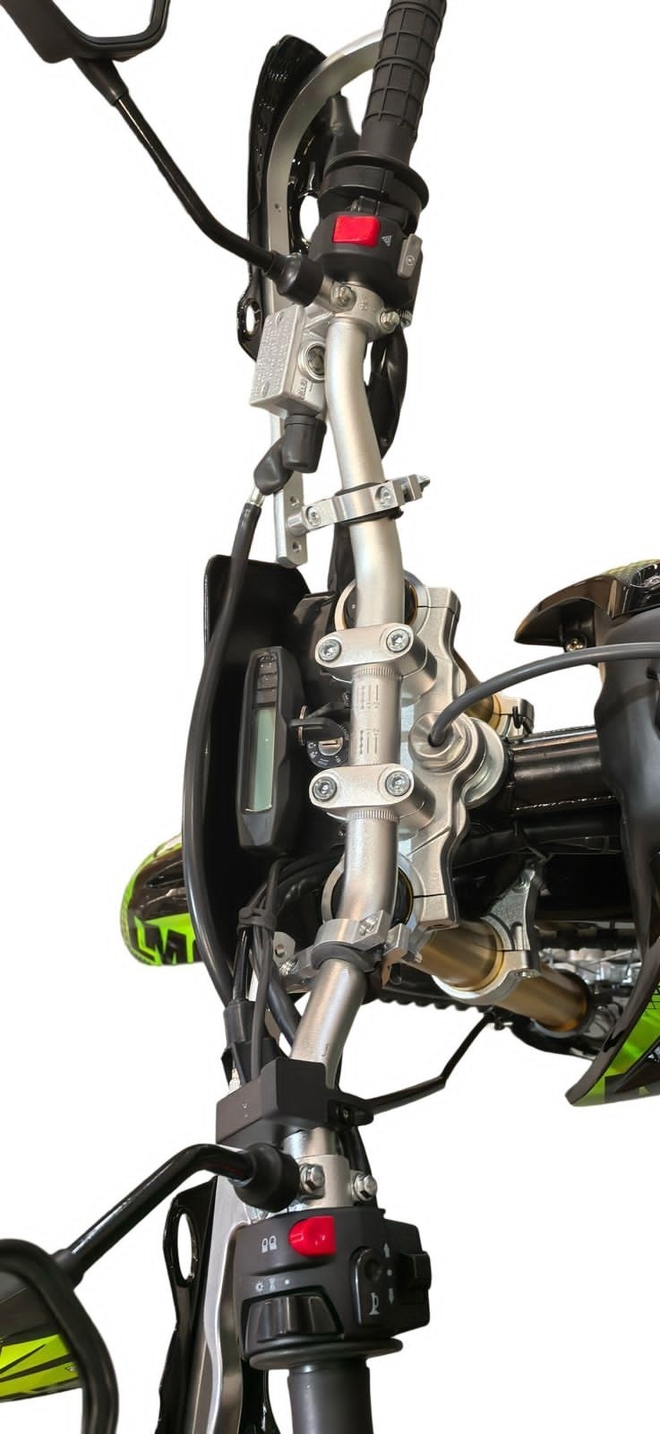 Мотоцикл Almotor AL250-06 черный, зеленый