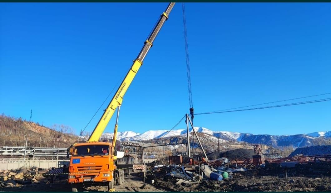 Услуги спецтехники автокран
