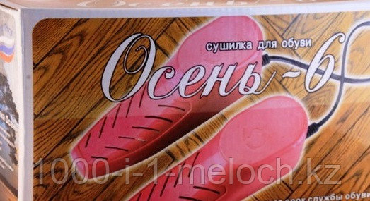 Cушилка электрическая для обуви Осень-6. Алматы