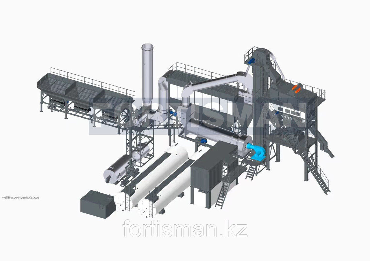 Fortisman Асфальтосмесительная установка серий серий FLM200