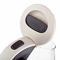 Чайник BRAYER BR1045BN, 1,8 л, 2200 Вт, закрытый нагревательный элемент, стекло, бежевый5