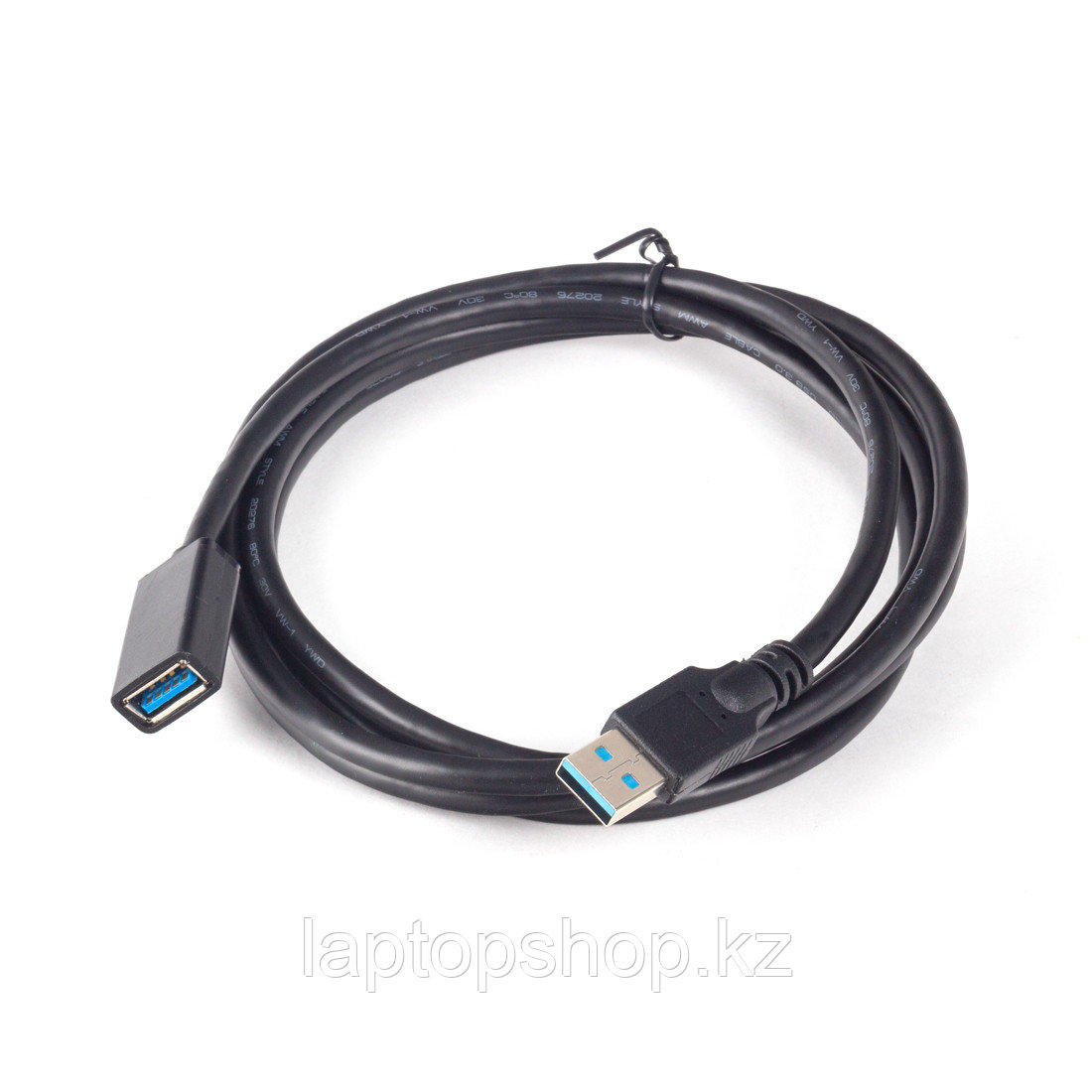 Удлинитель iPower iPEAMF18, AM-AF 1.8 м., Hi-Speed USB 3.0, Ферритовые кольца защиты, Черный