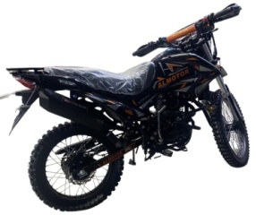 Мотоцикл Almotor AL250-N13 черный, красный1