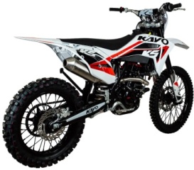 Мотоцикл KAYO K5 NB300 белый1