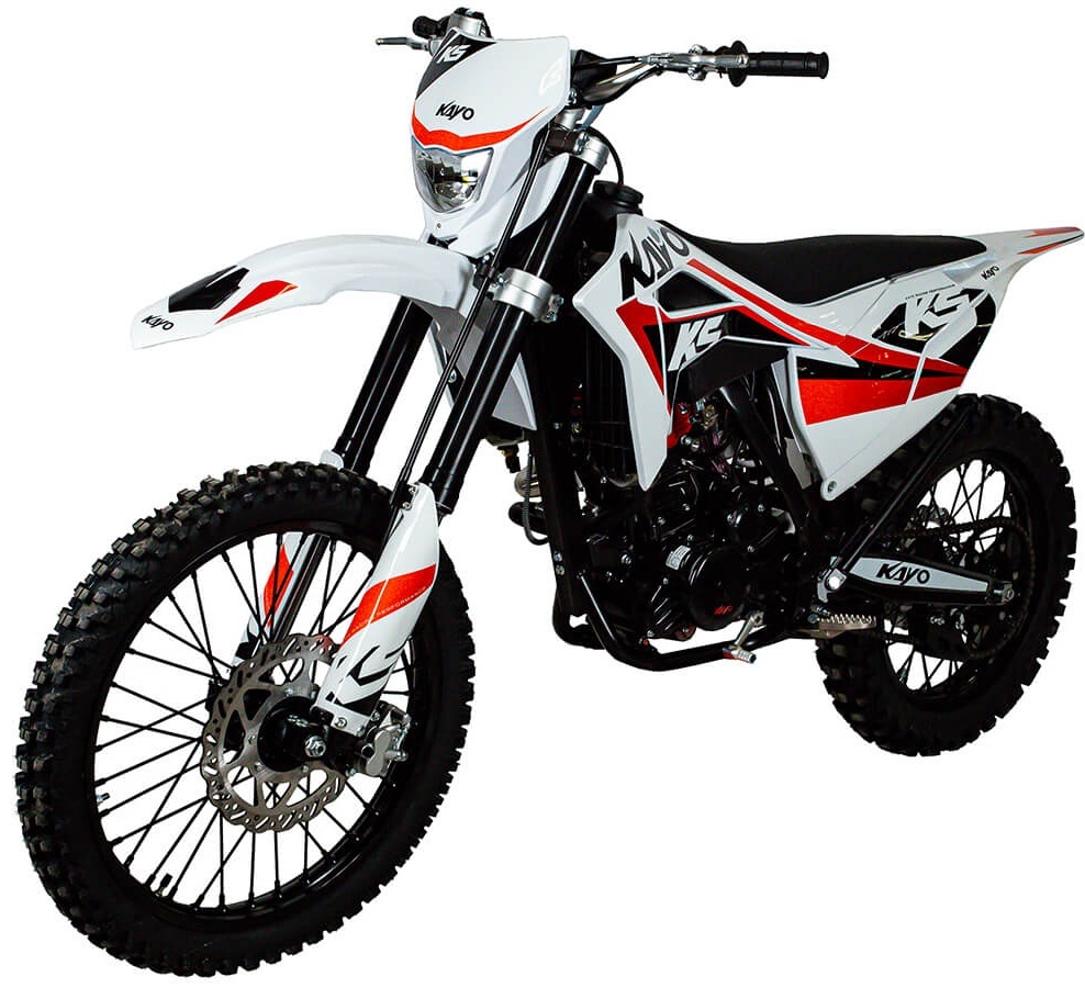 Мотоцикл KAYO K5 NB300 белый