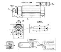Шпиндель GDZ 80x73-2.2 (ER20) 220 В2