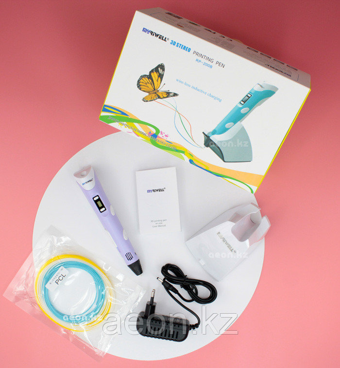 3D ручка Myriwell RP200B фиолетовый