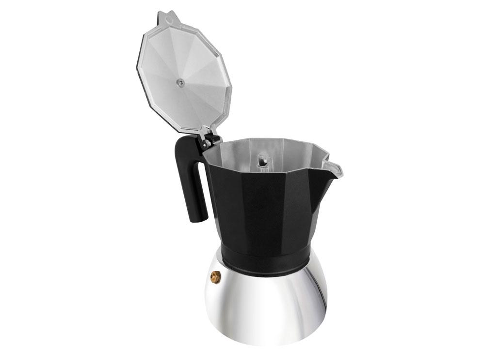 Гейзерная кофеварка «Arabica», 300 мл, черный/серебристый
