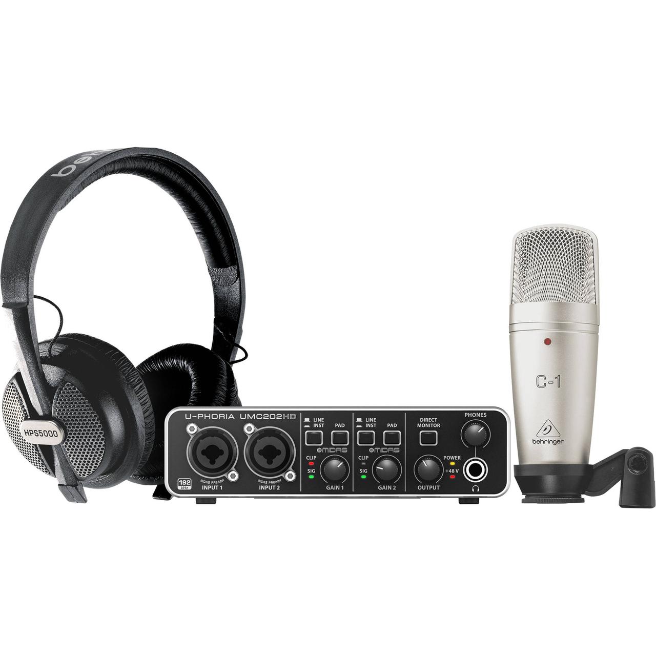 Студийный комплект Behringer U-PHORIA STUDIO PRO